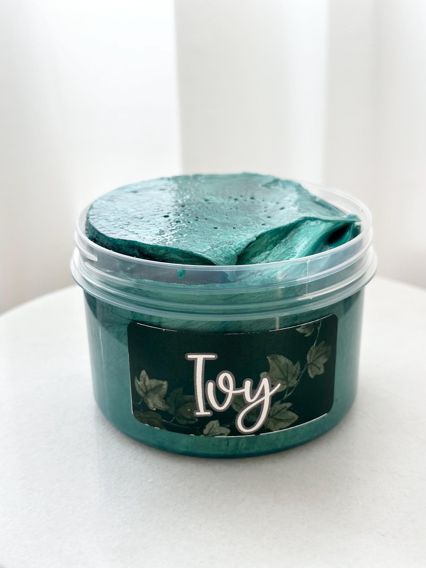 Ivy- Metallic Clear Slime