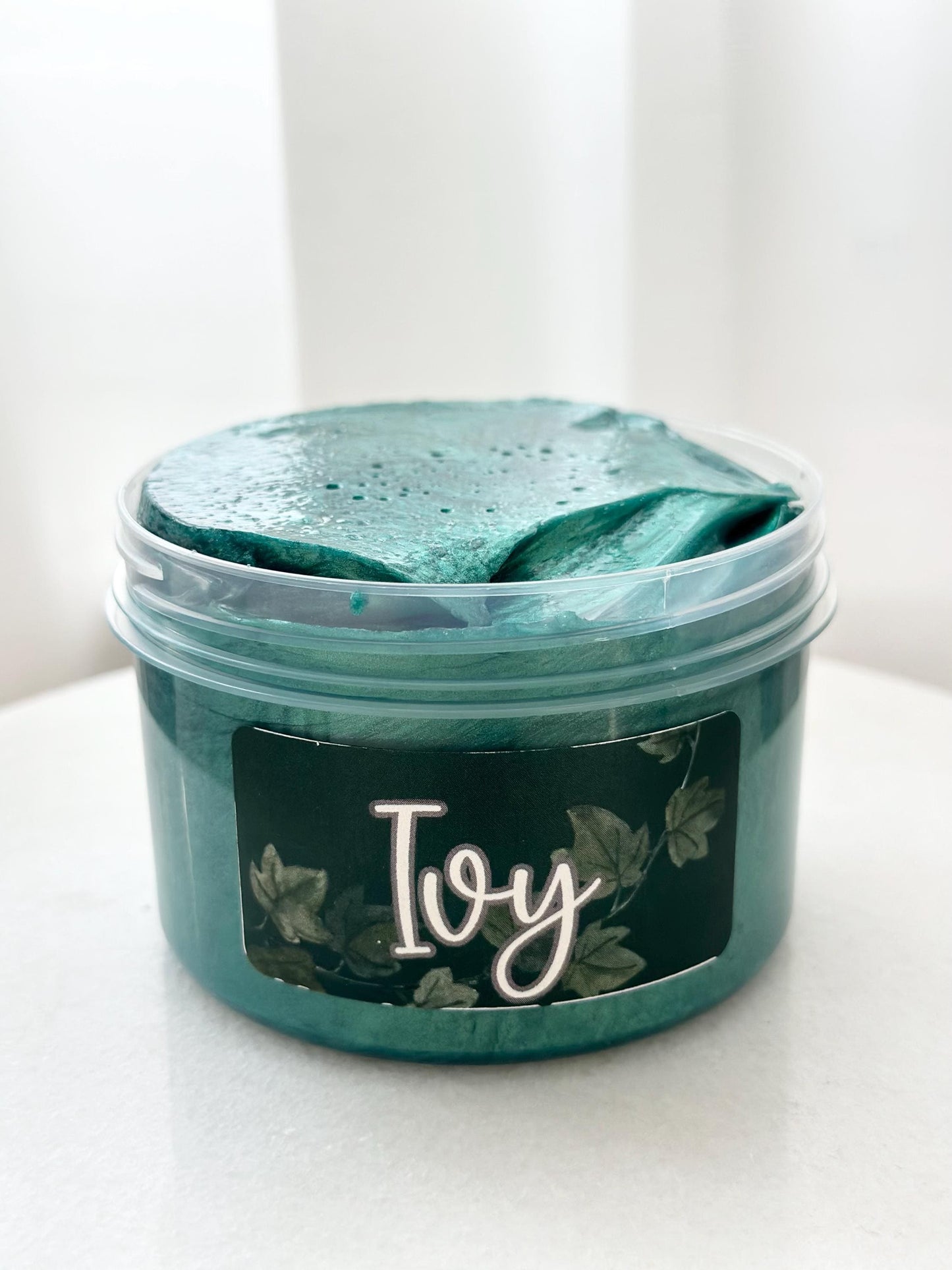 Ivy- Metallic Clear Slime