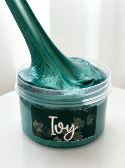 Ivy- Metallic Clear Slime