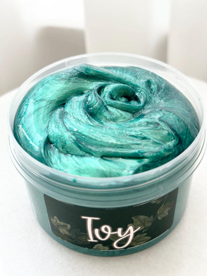 Ivy- Metallic Clear Slime