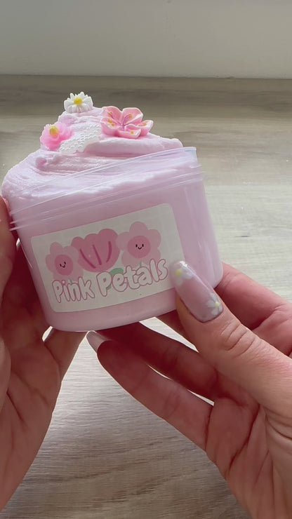 Pink Petals- Cloud Creme  Slime