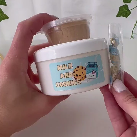 Milk & Cookies DIY Slime
