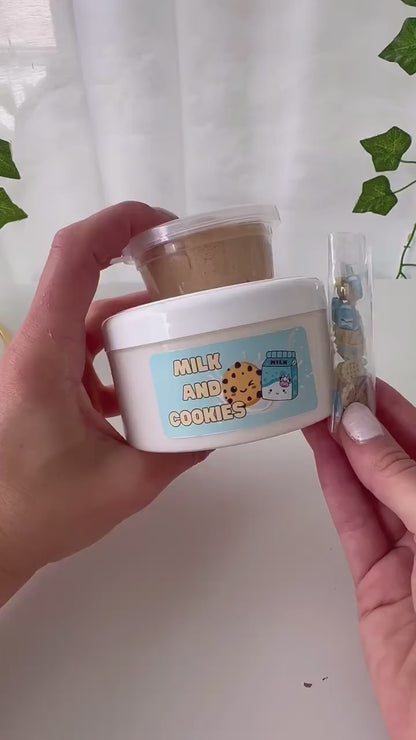 Milk & Cookies DIY Slime