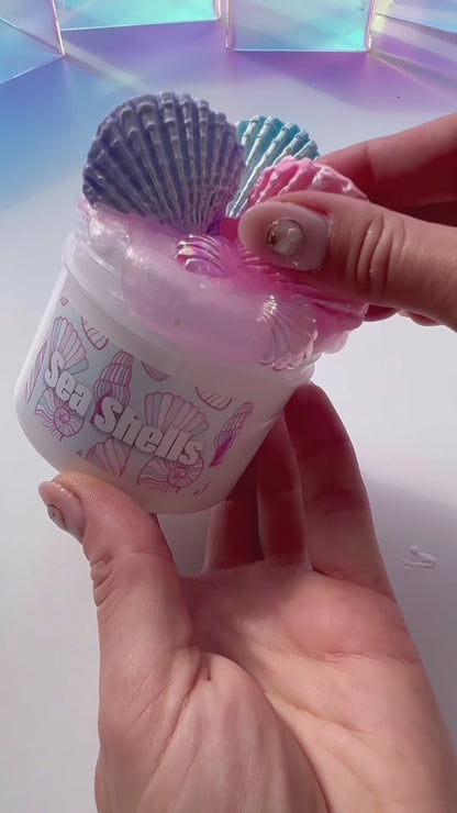 Sea Shells - DIY Clay Slime